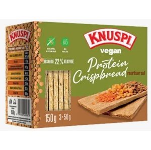 Knuspi Vegan Protein Crispbread 150g - Natural