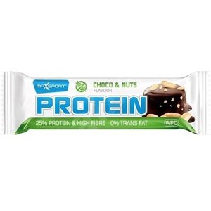 MaxSport Protein Bar 60g čokoláda s oříšky