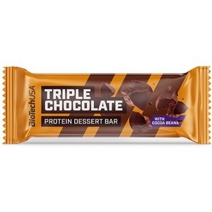 Biotech USA BiotechUSA Protein Dessert Bar 50 g - Triple Chocolate