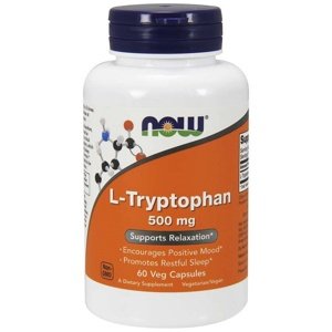 Now Foods L-Tryptophan 500 mg 60 kapslí