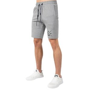 Gorilla Wear Pánské šortky Cisco Shorts Gray/Black - 3XL