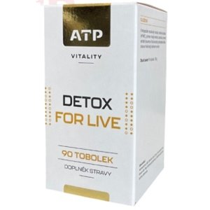 ATP Nutrition Vitality Detox for Live 90 kapslí PROŠLÉ DMT 6.10.2023