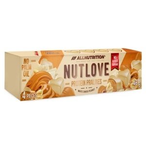 All Nutrition AllNutrition Proteinové pralinky 48 g - bílá čokoláda/arašídy