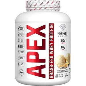 Perfect Sports Apex Grass-Fed 100% Whey protein 2270 g - jahoda