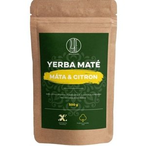 BrainMax Pure Organic Yerba Maté Máta & Citrón 1000 g