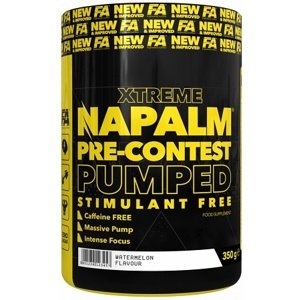 FA (Fitness Authority) FA Xtreme Napalm Pre-Contest Pumped Stimulant Free 350 g - liči