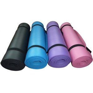 Power System Podložka na jógu YOGA MAT PLUS - fialová