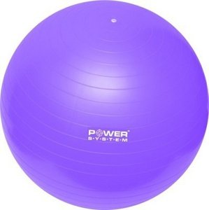 Power System Gymnastický míč POWER GYMBALL 65 cm - fialová