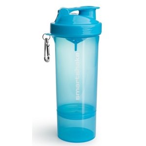 Smartshake Slim Shaker smoke 400 ml + 100 ml - Neon Blue