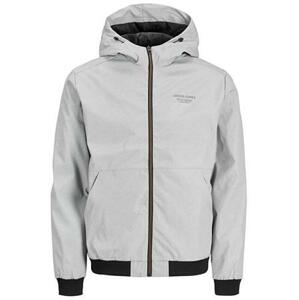 Jack&Jones Pánská bunda JJESEAM 12182243 Light Grey Melange S