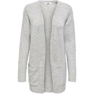 Jacqueline de Yong Dámský kardigan JDYSUNDAY 15241381 Light Grey Melange S