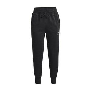 Under Armour Dívčí tepláky Sport Rival Fleece LU Joggers - velikost YM black YL, Černá, 150 - 160