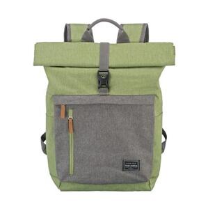 Travelite Basics Roll-up Backpack Green/Grey