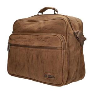 Enrico Benetti Rotterdam 15" Notebook Bag 20 l Camel