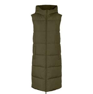 Pieces Dámská vesta PCBEE 17117414 DARK OLIVE S