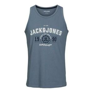 Jack&Jones Pánské tílko JJANDY Regular Fit 12222337 Flint Stone M