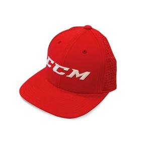 CCM Kšiltovka Big Logo Flat Brim, tmavě modrá, Senior