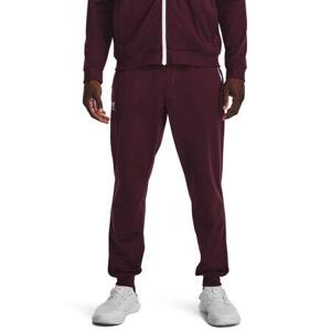 Under Armour Pánské tepláky Sportstyle Jogger dark maroon XXL