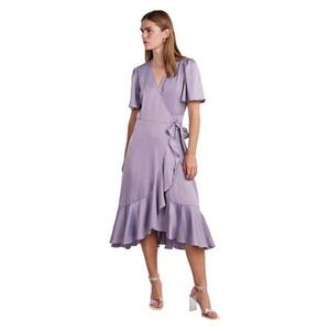 Y.A.S Dámské šaty YASTHEA Standard Fit 26028890 Lavender Aura XL