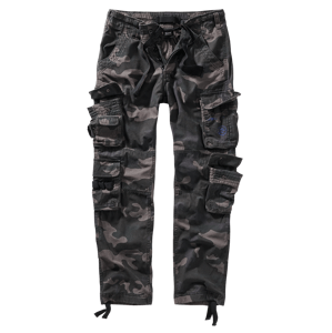 Kalhoty Brandit Pure Slim Fit darkcamo Barva: darkcamo, Velikost: L