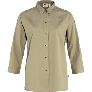 FJÄLLRÄVEN Abisko Hike Shirt W, Sand Stone (vzorek) velikost: S