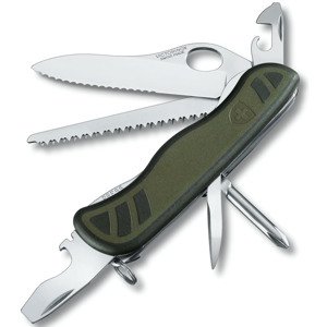 Victorinox Nůž kapesní SOLDIER 111mm ZELENÁ/ČERNÁ Barva: Zelená