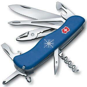 Victorinox Nůž kapesní SKIPPER 111mm MODRÝ Barva: Modrá