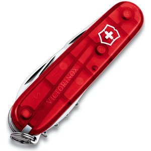 Victorinox Nůž kapesní SPARTAN 91mm ČERVENÝ transparentní Barva: Červená