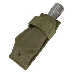 CONDOR OUTDOOR Pouzdro MOLLE na svítilnu ZELENÉ Barva: Zelená