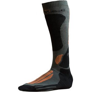 Ponožky BATAC Mission - podkolenka ZELENO/ORANŽOVÉ Velikost: EU 34-35
