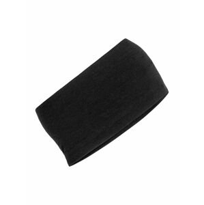 merino čelenka ICEBREAKER Adult Cool-Lite Flexi Headband, Black velikost: OS (UNI)